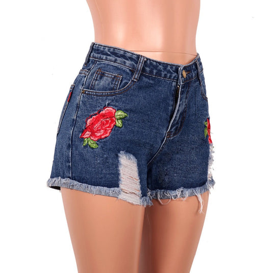 Carmen denim shorts