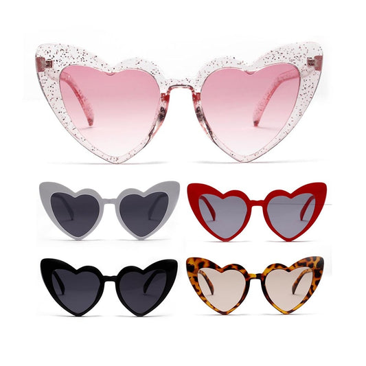 Heart-shaped sunglasses