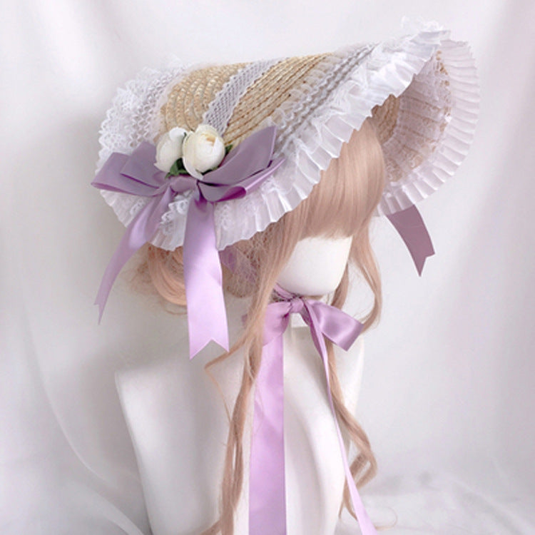 Darla straw hat with bow