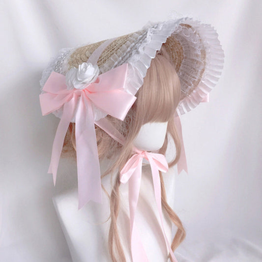 Darla straw hat with bow