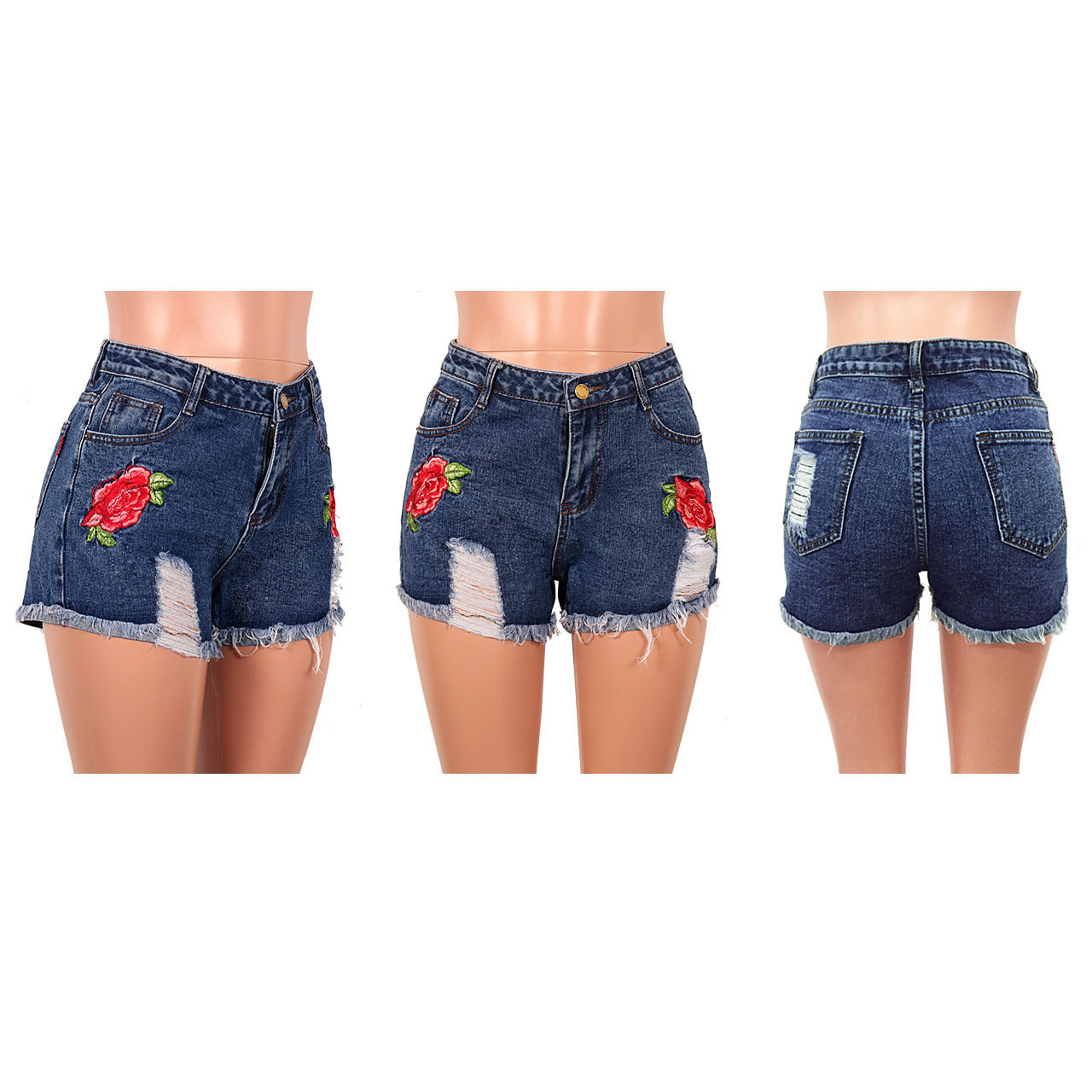 Carmen denim shorts